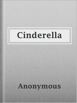cover image of Cinderella